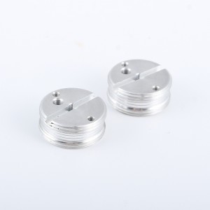 Aluminum alloy screw screw nut mechanical cutting precision hardware processing